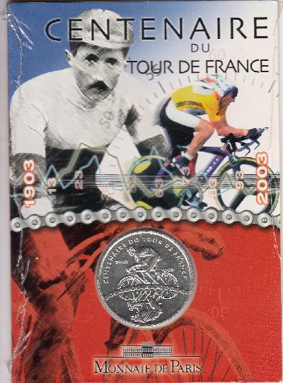 Beschrijving: 1/4 Euro TOUR DE FRANCE PACKACE